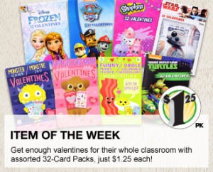 Valentine Card Packs