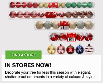 Shatter-proof ornaments