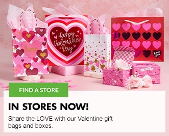 Valentine Gift Bags and Boxes