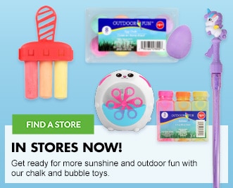 Chalk and Bubble Toys