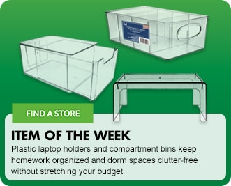 Plastic holders and bins