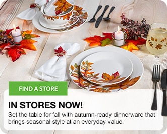Autumn-Ready Dinnerware